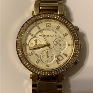 Gold Michael Kors Watch